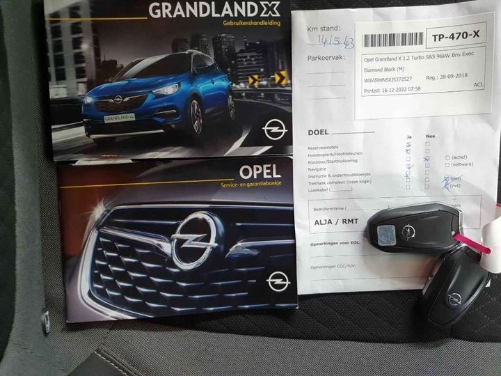 Photo 16 VIN: W0VZRHNSXJS372527 - OPEL GRANDLAND X 