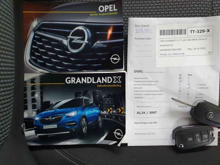 Photo 16 VIN: W0VZRHNY0JS021985 - OPEL GRANDLAND X 