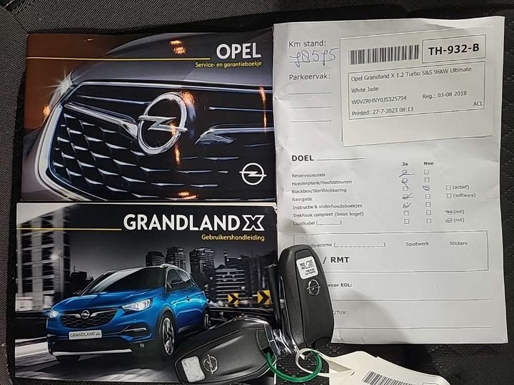 Photo 12 VIN: W0VZRHNY0JS325754 - OPEL GRANDLAND X 