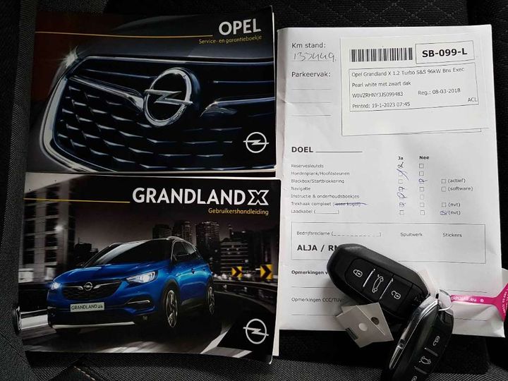 Photo 18 VIN: W0VZRHNY3JS099483 - OPEL GRANDLAND X 