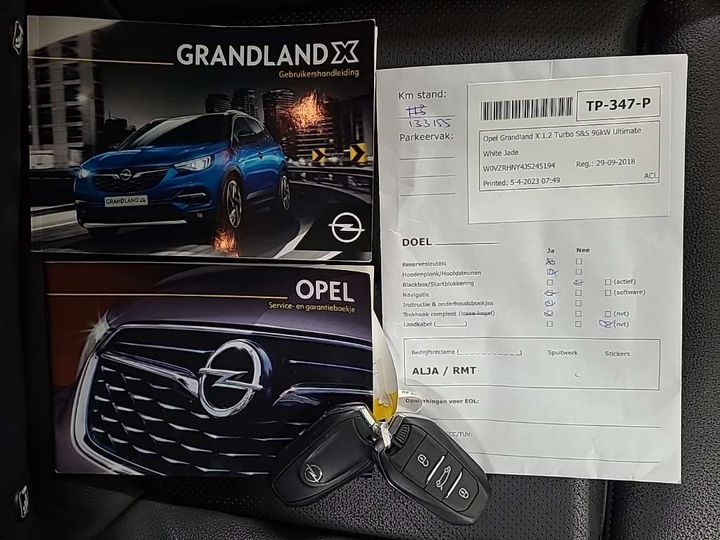 Photo 13 VIN: W0VZRHNY4JS245194 - OPEL GRANDLAND X 