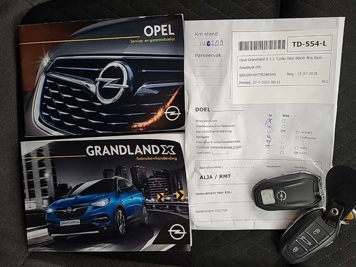 Photo 12 VIN: W0VZRHNY7JS286595 - OPEL GRANDLAND X 