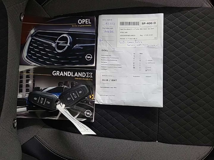 Photo 12 VIN: W0VZRHNY8JS198624 - OPEL GRANDLAND X 