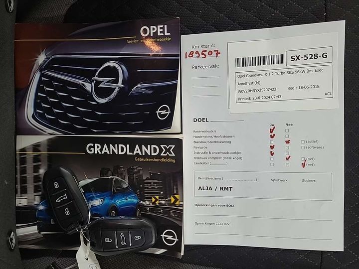 Photo 12 VIN: W0VZRHNYXJS207422 - OPEL GRANDLAND X 