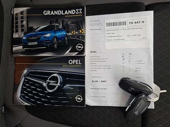 Photo 12 VIN: W0VZRHNYXJS321131 - OPEL GRANDLAND X 