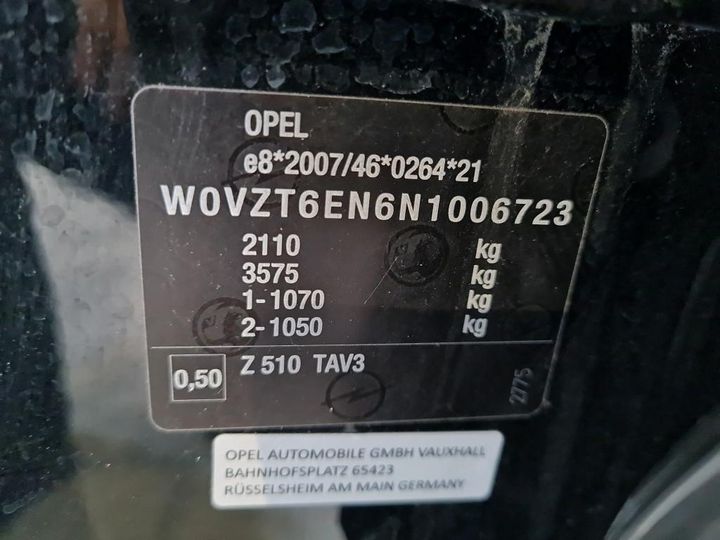 Photo 3 VIN: W0VZT6EN6N1006723 - OPEL INSIGNIA 