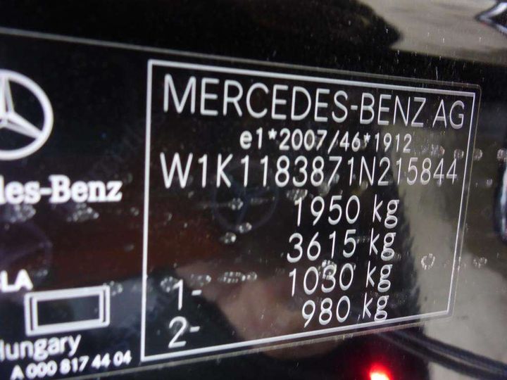 Photo 13 VIN: W1K1183871N215844 - MERCEDES-BENZ CLA 