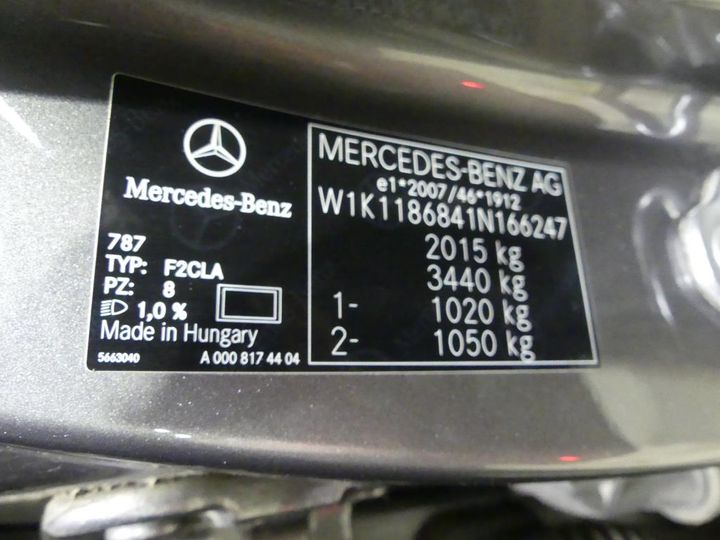 Photo 3 VIN: W1K1186841N166247 - MERCEDES-BENZ CLA SB 