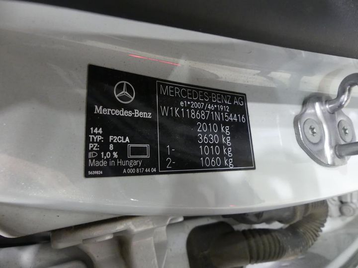 Photo 3 VIN: W1K1186871N154416 - MERCEDES-BENZ CLA SB 