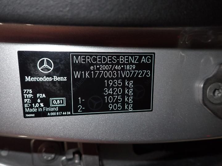 Photo 15 VIN: W1K1770031V077273 - MERCEDES-BENZ CLASSE A 