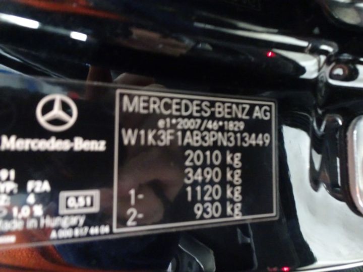 Photo 9 VIN: W1K1770101N313449 - MERCEDES-BENZ CLASSE A 