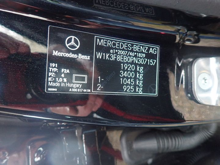 Photo 10 VIN: W1K1770841N307157 - MERCEDES-BENZ CLASSE A 