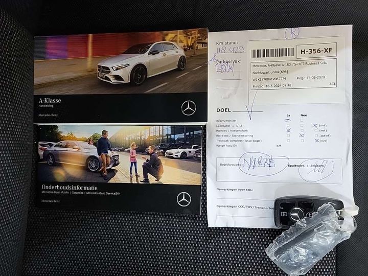 Photo 12 VIN: W1K1770841V067774 - MERCEDES-BENZ A-KLASSE 