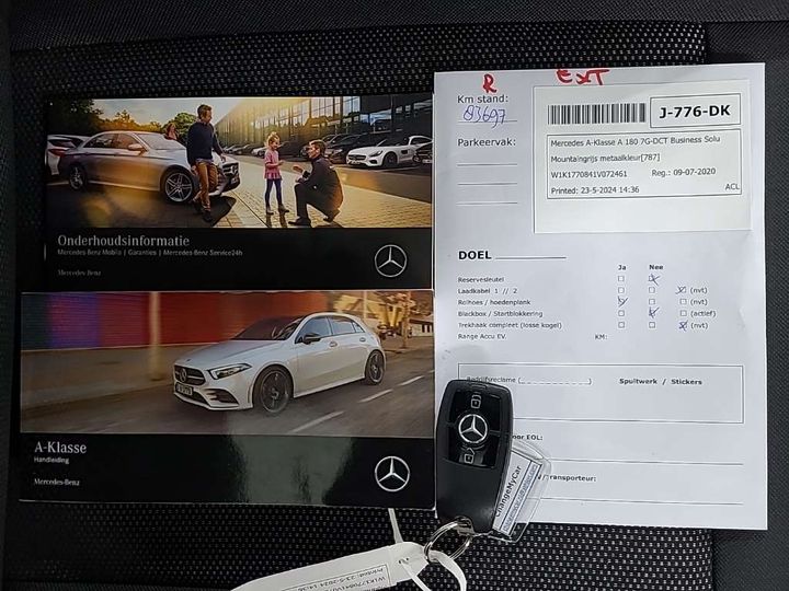 Photo 12 VIN: W1K1770841V072461 - MERCEDES-BENZ A-KLASSE 