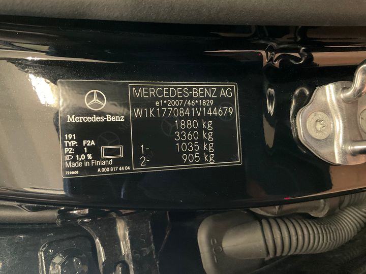 Photo 8 VIN: W1K1770841V144679 - MERCEDES-BENZ A-CLASS 