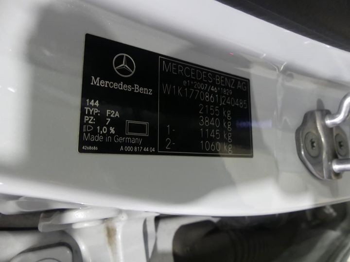 Photo 3 VIN: W1K1770861J240485 - MERCEDES-BENZ A 