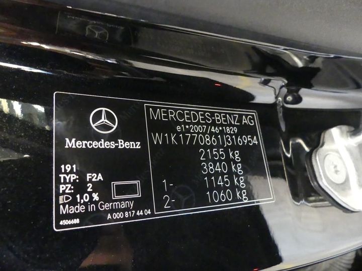 Photo 3 VIN: W1K1770861J316954 - MERCEDES-BENZ A 