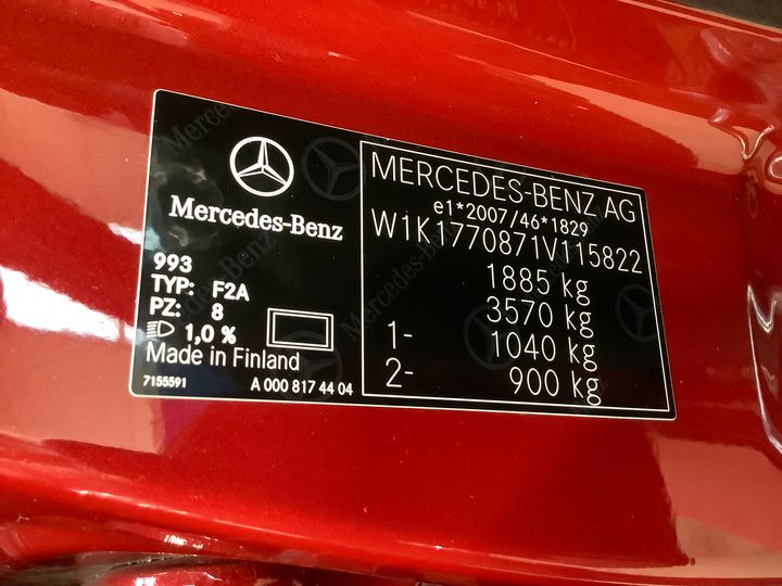 Photo 15 VIN: W1K1770871V115822 - MERCEDES-BENZ A-CLASS 