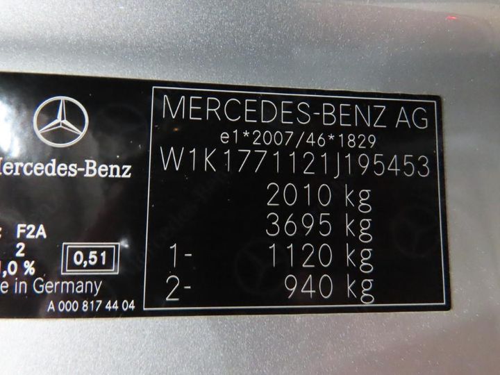 Photo 12 VIN: W1K1771121J195453 - MERCEDES-BENZ A 