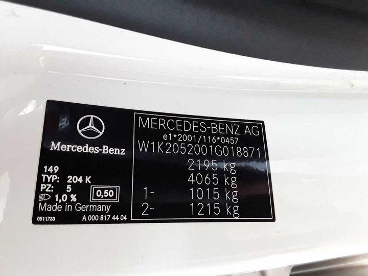 Photo 12 VIN: W1K2052001G018871 - MERCEDES-BENZ C 180 D T 