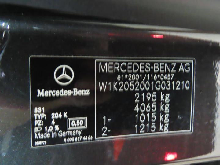 Photo 11 VIN: W1K2052001G031210 - MERCEDES-BENZ C 