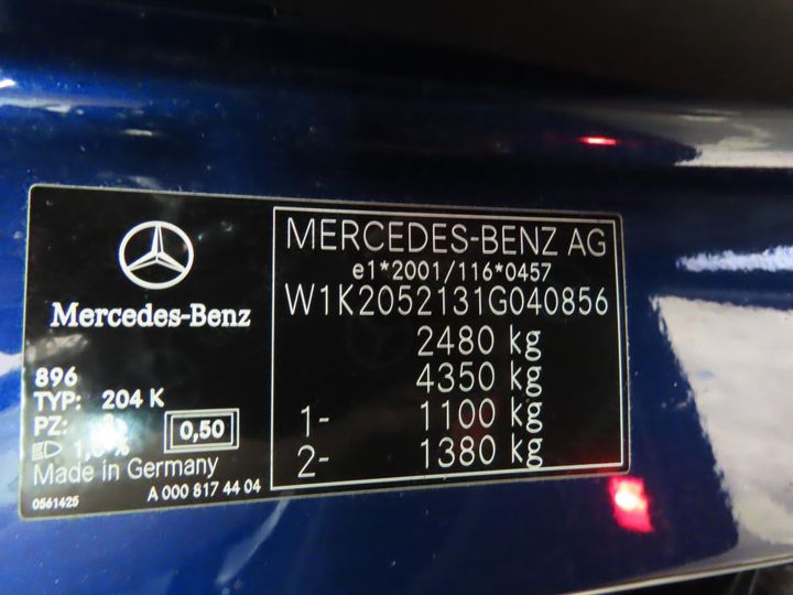 Photo 12 VIN: W1K2052131G040856 - MERCEDES-BENZ C 