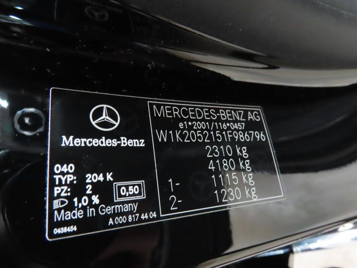 Photo 12 VIN: W1K2052151F986796 - MERCEDES-BENZ C 