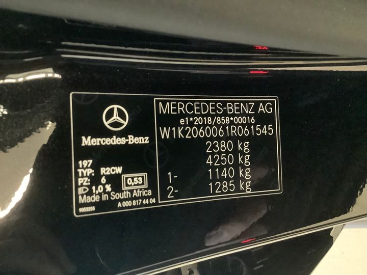 Photo 17 VIN: W1K2060061R061545 - MERCEDES-BENZ C-CLASS 