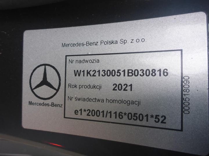 Photo 18 VIN: W1K2130051B030816 - MERCEDES-BENZ KLASA E 