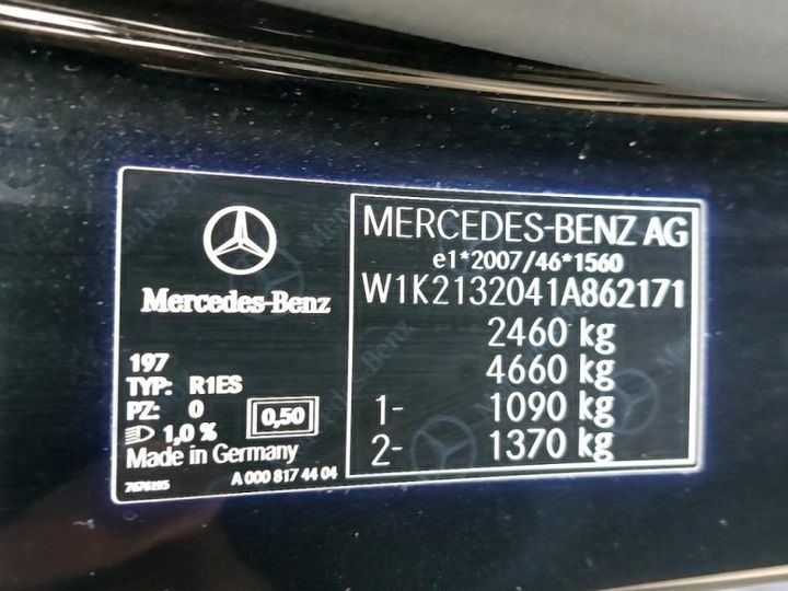 Photo 10 VIN: W1K2132041A862171 - MERCEDES-BENZ E 220D 