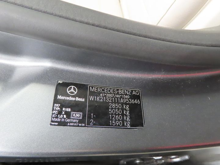 Photo 10 VIN: W1K2132111A953646 - MERCEDES-BENZ E 