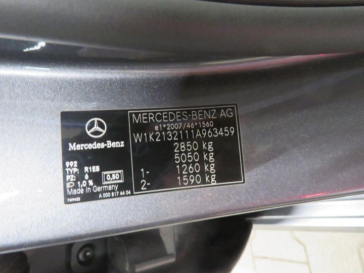 Photo 10 VIN: W1K2132111A963459 - MERCEDES-BENZ E 