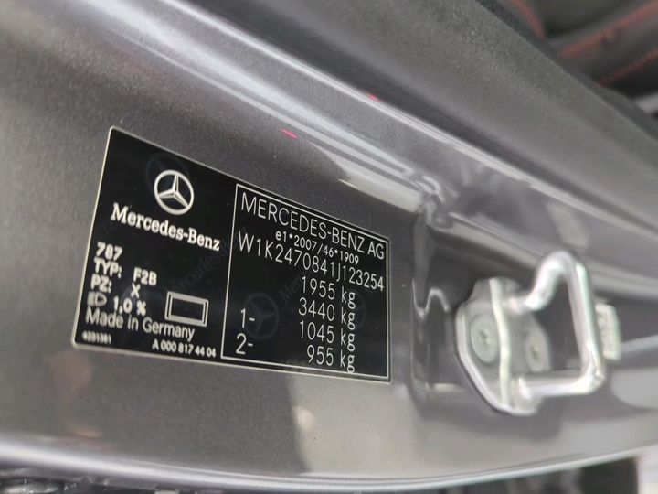 Photo 5 VIN: W1K2470841J123254 - MERCEDES-BENZ B-KLASSE 