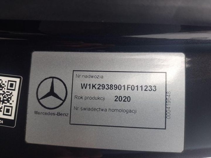 Photo 14 VIN: W1K2938901F011233 - 8 MERCEDES-BENZ EQC SUV 