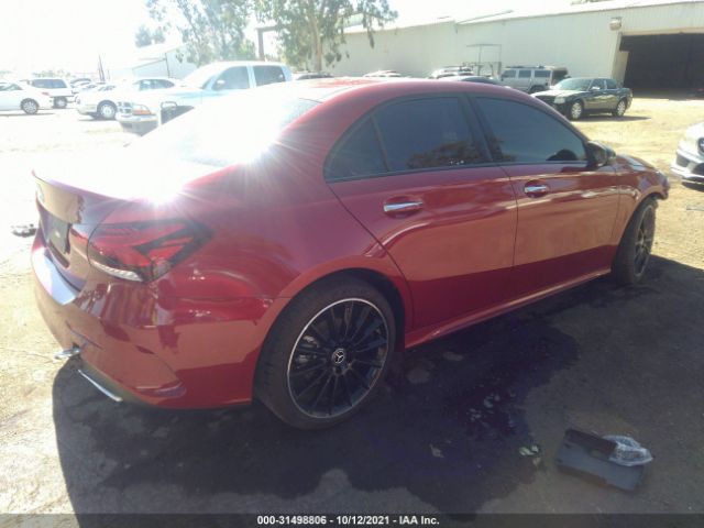 Photo 3 VIN: W1K3G4EB1MJ296761 - MERCEDES-BENZ A-CLASS 