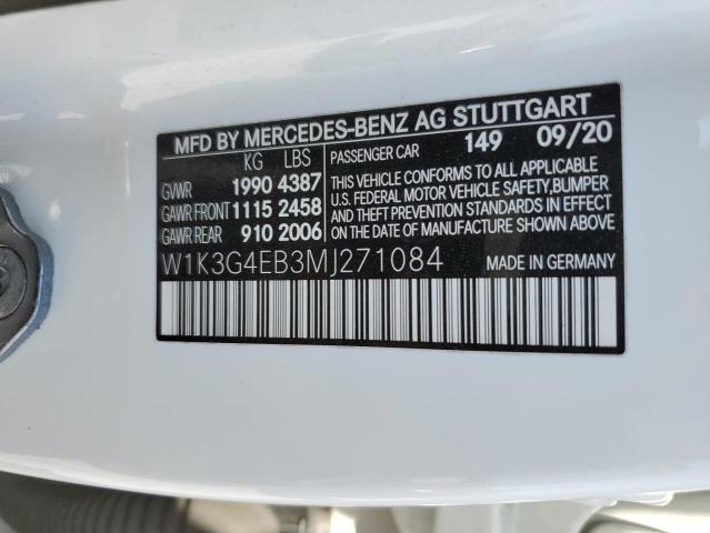 Photo 9 VIN: W1K3G4EB3MJ271084 - MERCEDES-BENZ A 220 