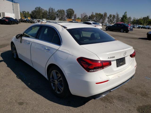 Photo 2 VIN: W1K3G4EB5LJ233693 - MERCEDES-BENZ A 220 