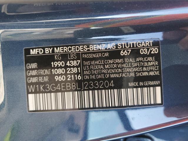 Photo 9 VIN: W1K3G4EB8LJ233204 - MERCEDES-BENZ A 220 