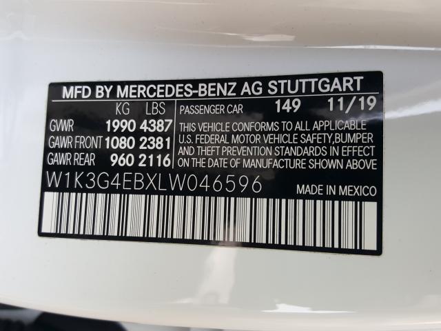 Photo 9 VIN: W1K3G4EBXLW046596 - MERCEDES-BENZ A 220 