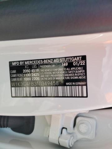 Photo 9 VIN: W1K3G4FB3NJ349458 - MERCEDES-BENZ A 220 4MAT 