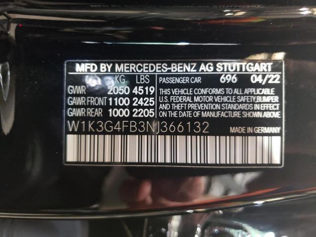 Photo 12 VIN: W1K3G4FB3NJ366132 - MERCEDES-BENZ A 220 4MAT 