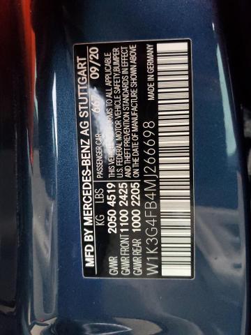 Photo 11 VIN: W1K3G4FB4MJ266698 - MERCEDES-BENZ A 220 4MAT 