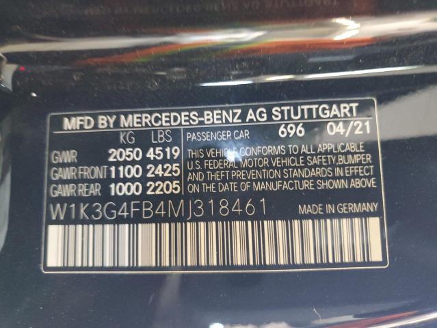 Photo 11 VIN: W1K3G4FB4MJ318461 - MERCEDES-BENZ A 220 4MAT 