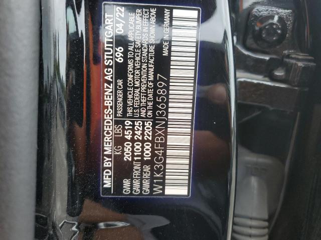 Photo 11 VIN: W1K3G4FBXNJ365897 - MERCEDES-BENZ A 220 4MAT 