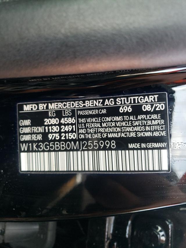 Photo 9 VIN: W1K3G5BB0MJ255998 - MERCEDES-BENZ A 35 AMG 