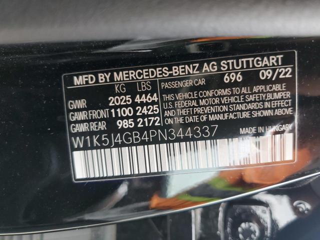 Photo 12 VIN: W1K5J4GB4PN344337 - MERCEDES-BENZ CLA 250 