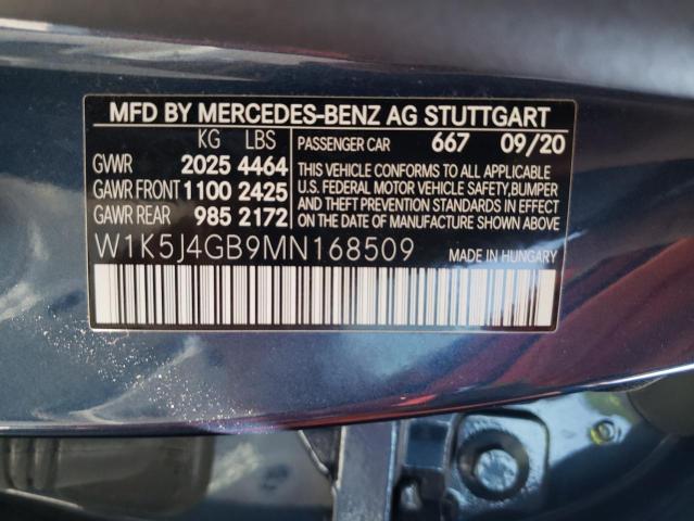 Photo 11 VIN: W1K5J4GB9MN168509 - MERCEDES-BENZ CLA 250 