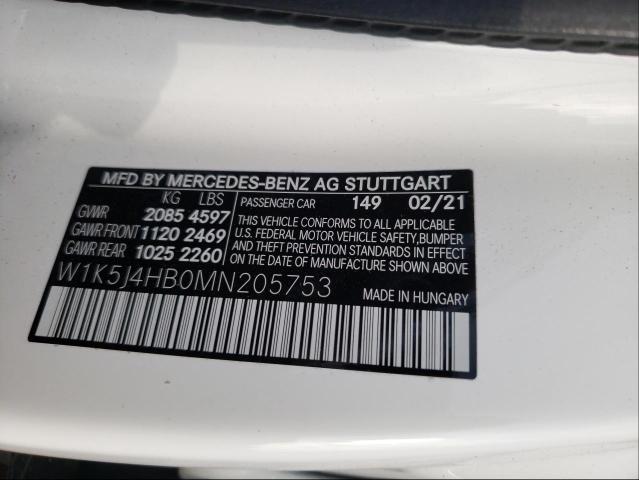 Photo 9 VIN: W1K5J4HB0MN205753 - MERCEDES-BENZ CLA 250 4M 