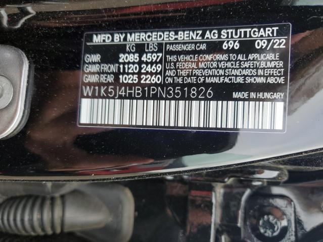 Photo 12 VIN: W1K5J4HB1PN351826 - MERCEDES-BENZ CLA-CLASS 