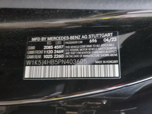 Photo 12 VIN: W1K5J4HB5PN403605 - MERCEDES-BENZ CLA 250 4M 